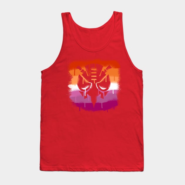 Lesbian Predacon Tank Top by candychameleon